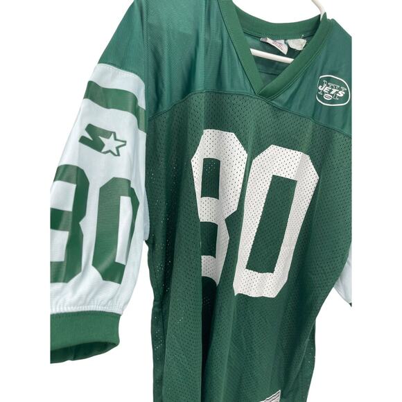 Vintage Starter Jets Wayne Chrebet Jersey New York Jets Size XL 52 - Picture 3 of 8